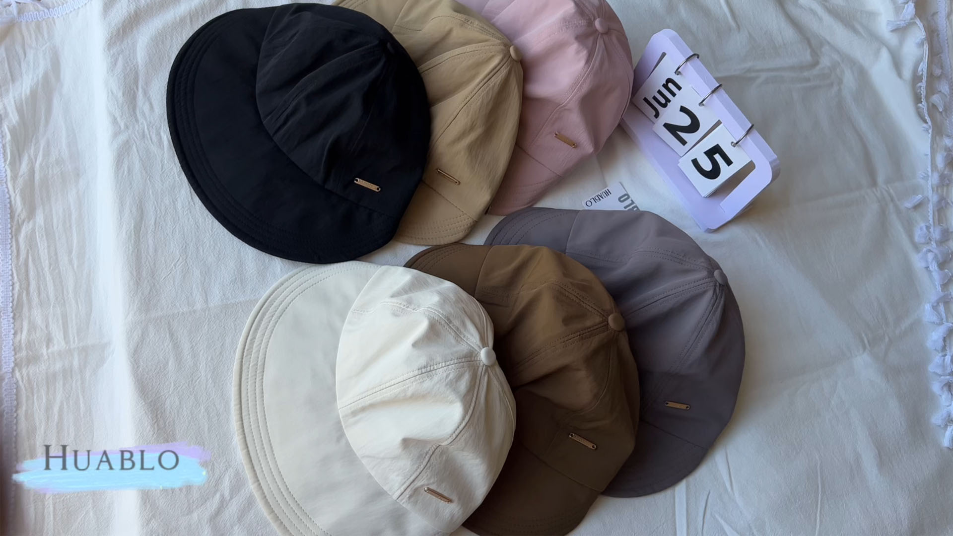 huablo Sun hat for Women UPF 50 Hats for Men Ponytail Sun Hats for