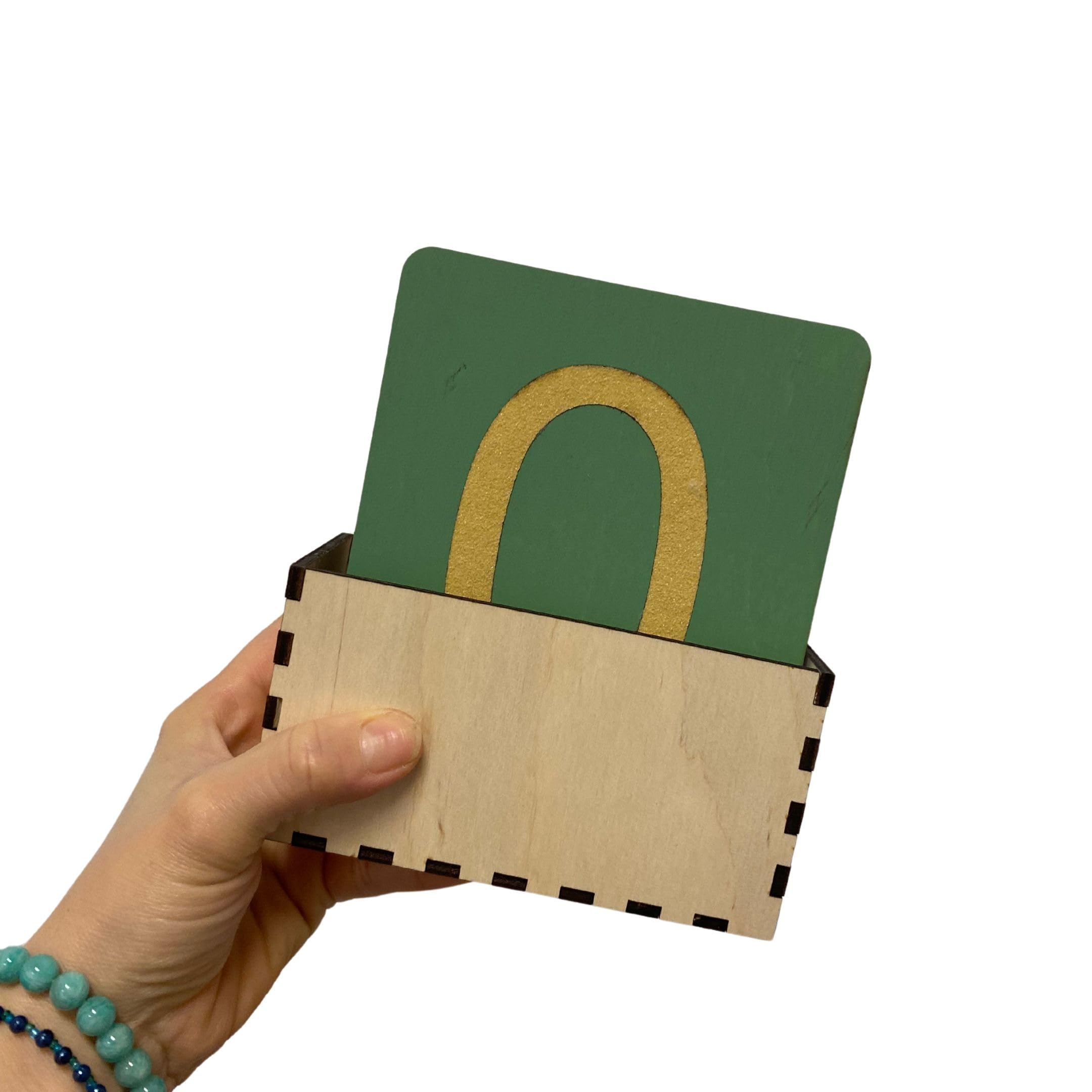 Numeri smerigliati con scatola