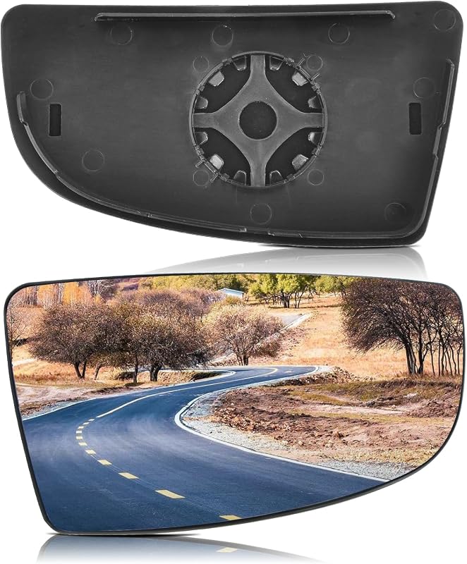 Vidro do retrovisor inferior direito TOP-MAX para Ford Transit 150 250 350 MK8 2014 a 2023 – 1 unidade com placa