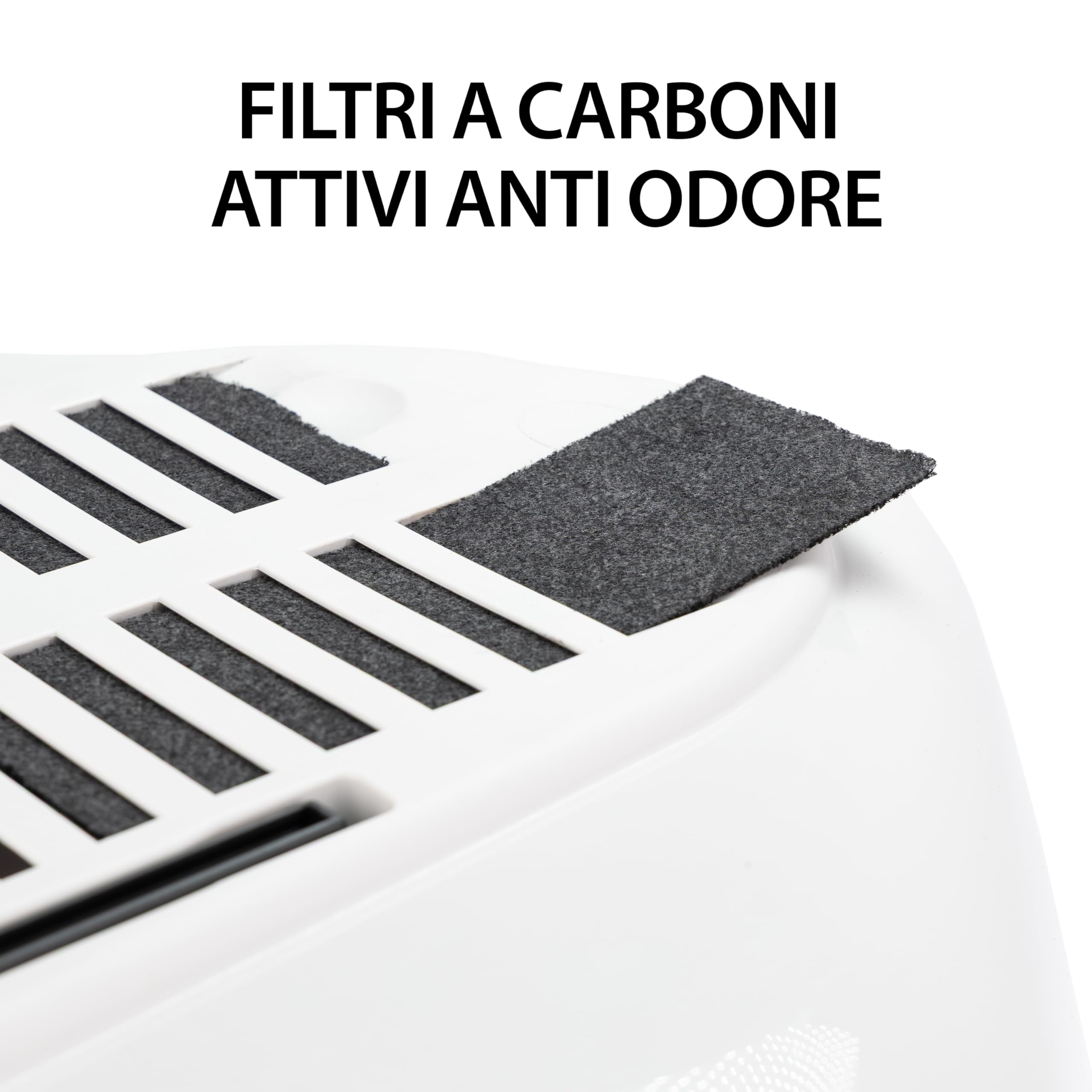 Ferplast Lettiera per Gatti, Lettiera angolare gatti chiusa Ferplast MIKA igiene filtro cattivi odori