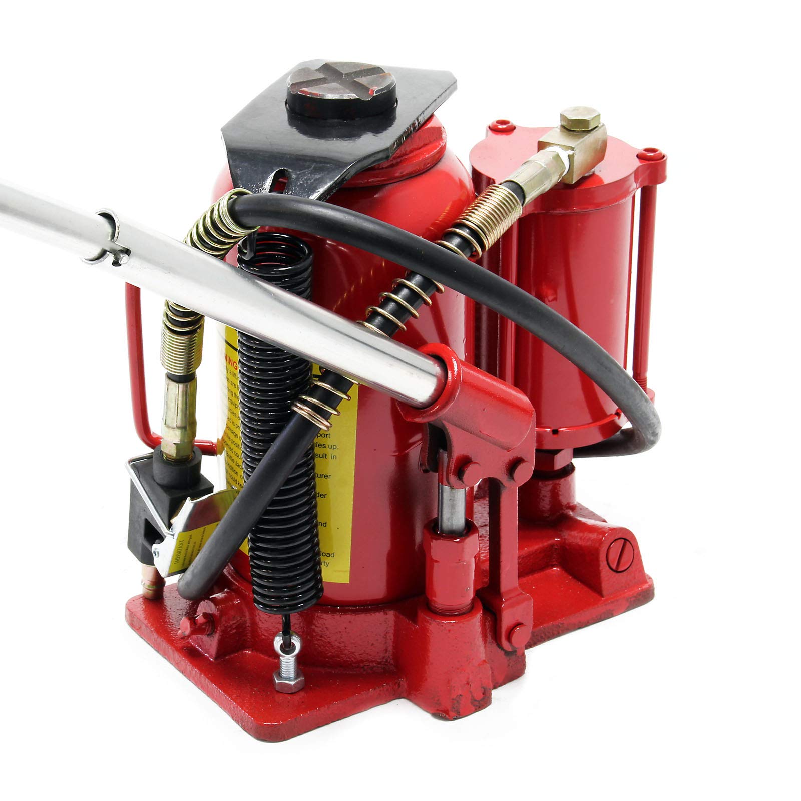 Cric hydraulique 12T Cric Bouteille Levage Automobile Pneumatique Atelier Manutention Auto Garage
