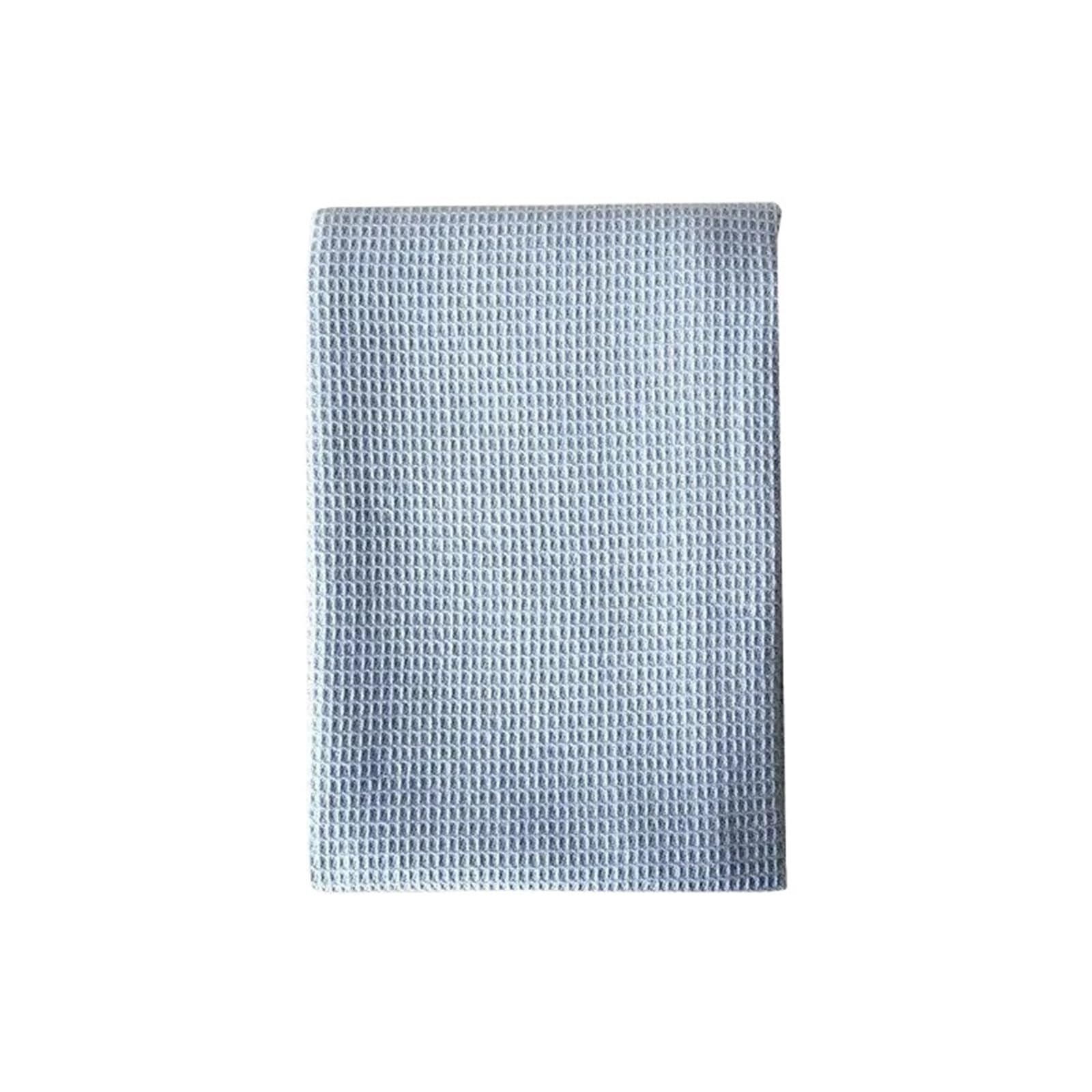 FGUJSUR Tea Towels Hotel Tea Towel Plain Fabric Home Pineapple Kitchen Cloth Absorbent And Oil Resistant KitchenTowel(Baby blue)