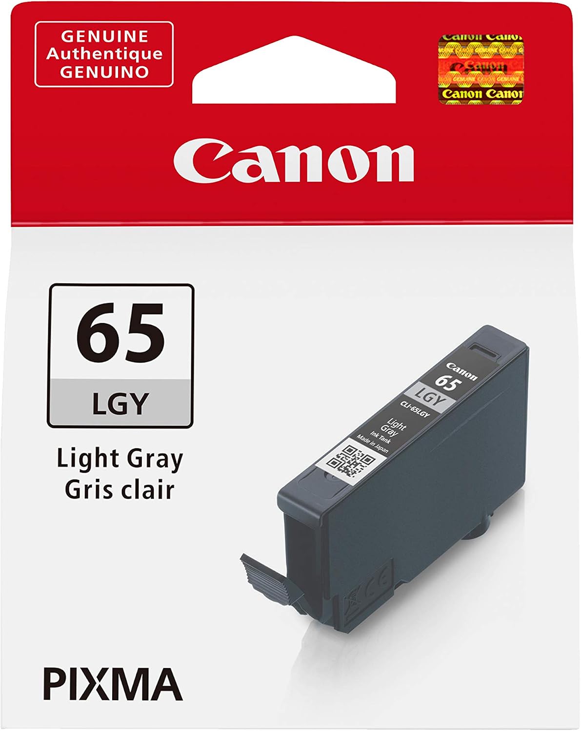 Canon CLI-65 LGY AMR CLI-65 BK AMR Compatible Ink Cartridges PRO-200 Printer (2-Pack)