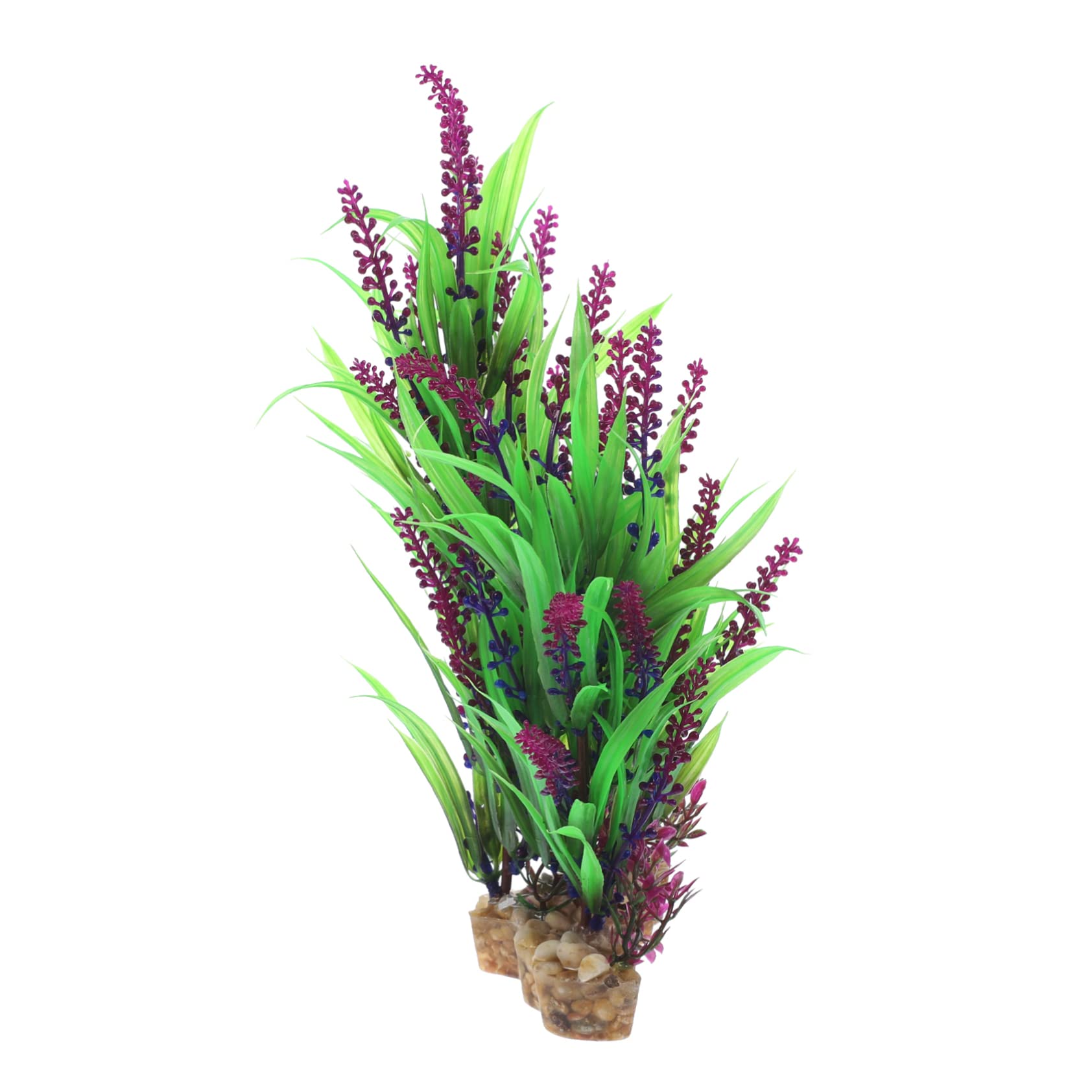 YARNOW 4 Piezas Plantas acuáticas Artificiales tubería de Acuario Tanque Adornos Acuario decoración pecera Planta de Artificial Plantas Artificiales para el plastico