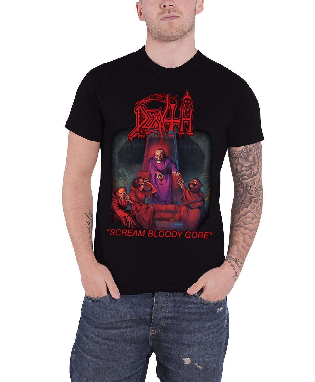 Death 'Scream Bloody Gore' T-Shirt (large)