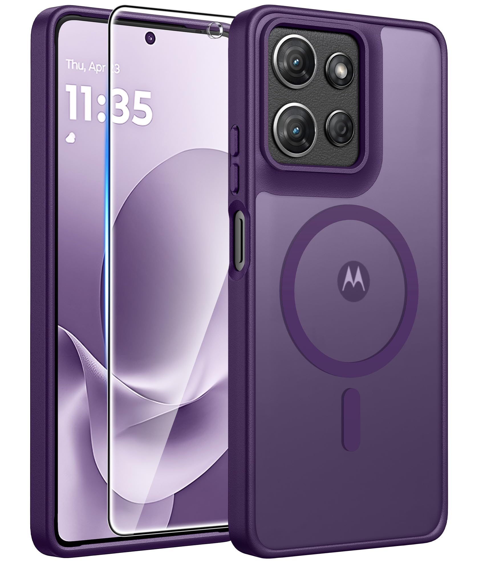 FNTCASE for Moto G Play 2026 / G 2026 / G 2025 Phone Case, Screen Protector