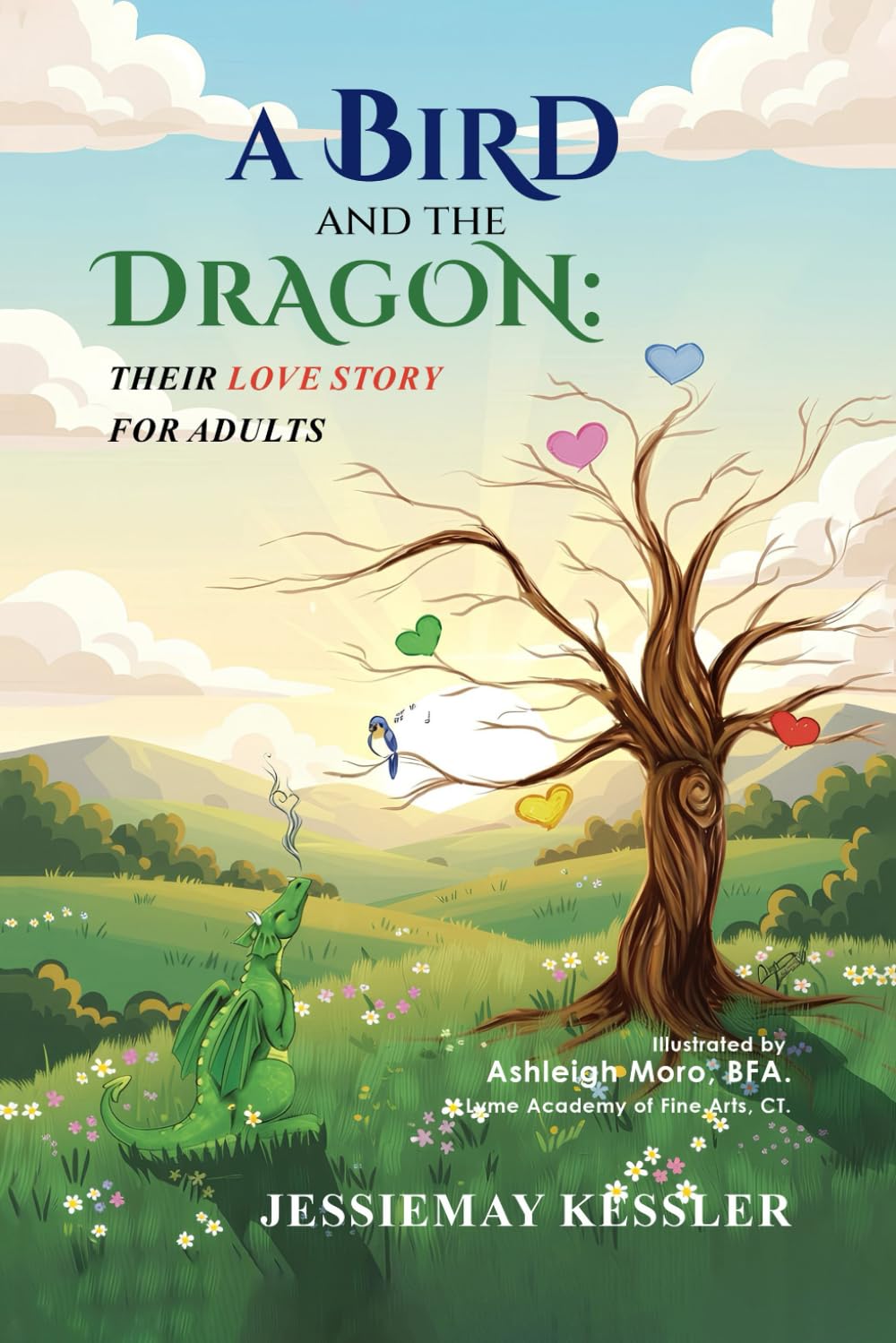 A Bird and The Dragon: Their Love Story for Adults