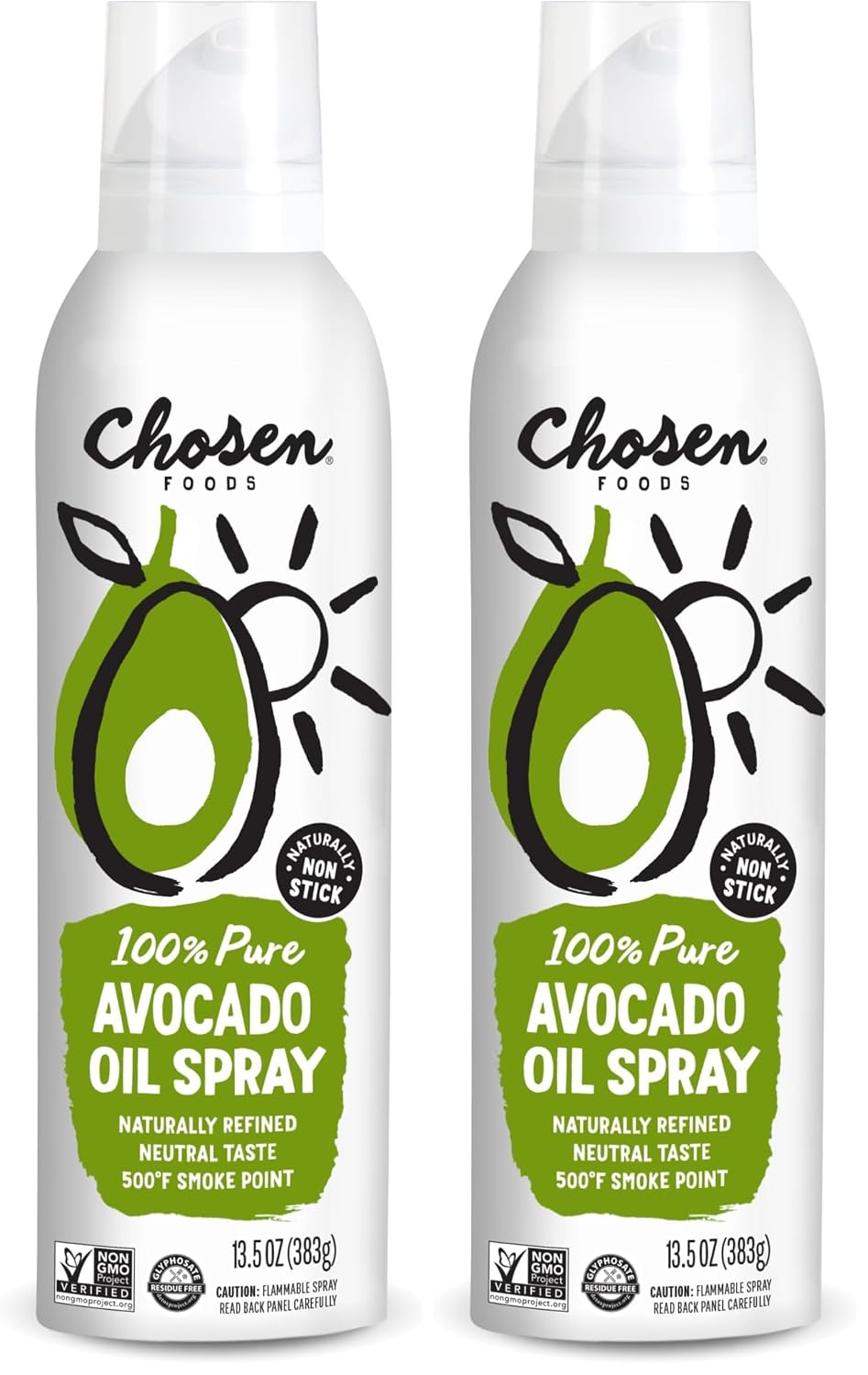 Chosen Foods Avocado Oil Spray (Pack of 2)