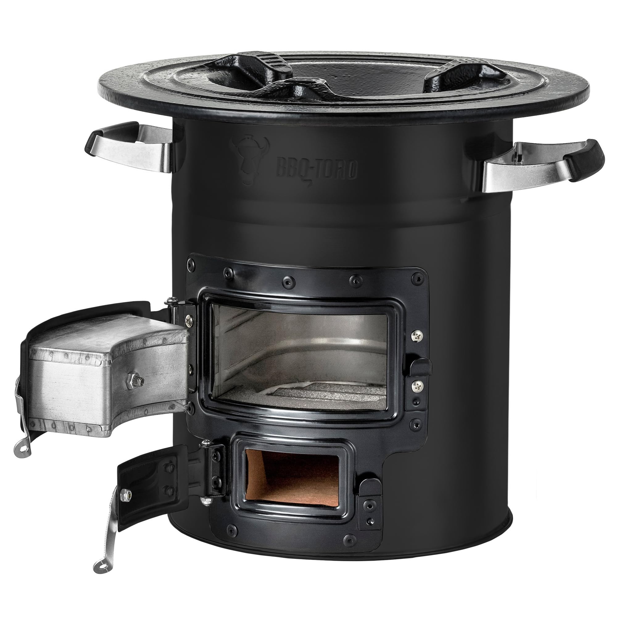 BBQ-TORO Four à Missiles #2 Acier Inoxydable Rocket Stove