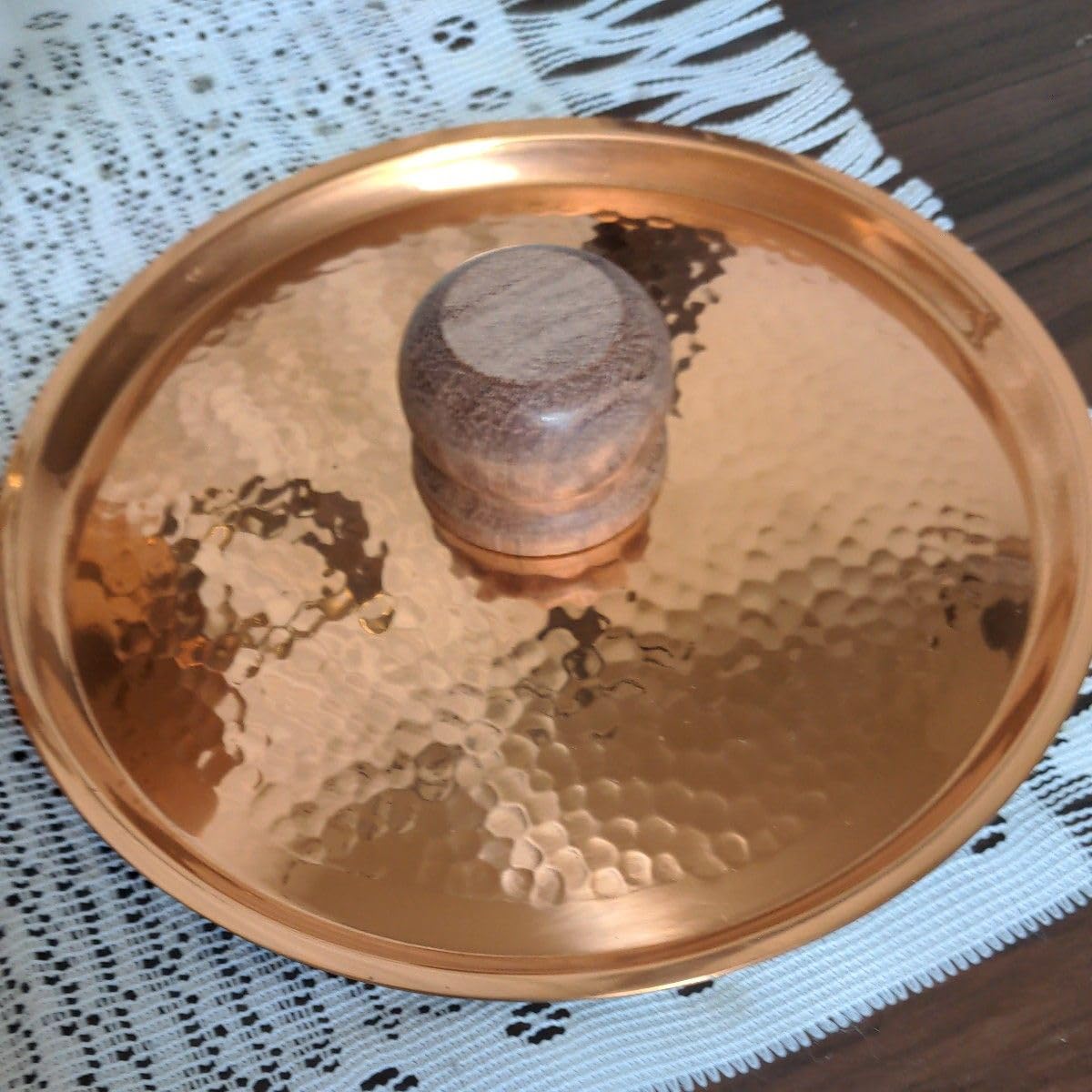 Amazon.co.jp: 新潟県燕市カネカ産業Hi COPPERうち出し銅鍋 木製