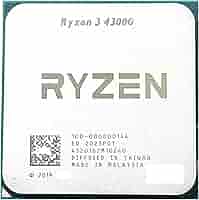 Amazon.com: CPU R 3 4300G R3 4300G 3.8GHz Quad-Core Eight