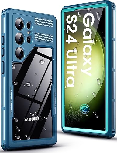 Miniatura 10 de Funda impermeable para Samsung Galaxy A03S con protector de pantalla integrado, resistente al agua, a prueba de polvo, a prueba de golpes, a prueba