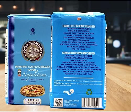 Miniatura 3 de Caja de 10 a 2.2 lbs 00 harina Vera Pizza Napoletana Molino Dalla Giovanna! (22 libras) (embalaje original)