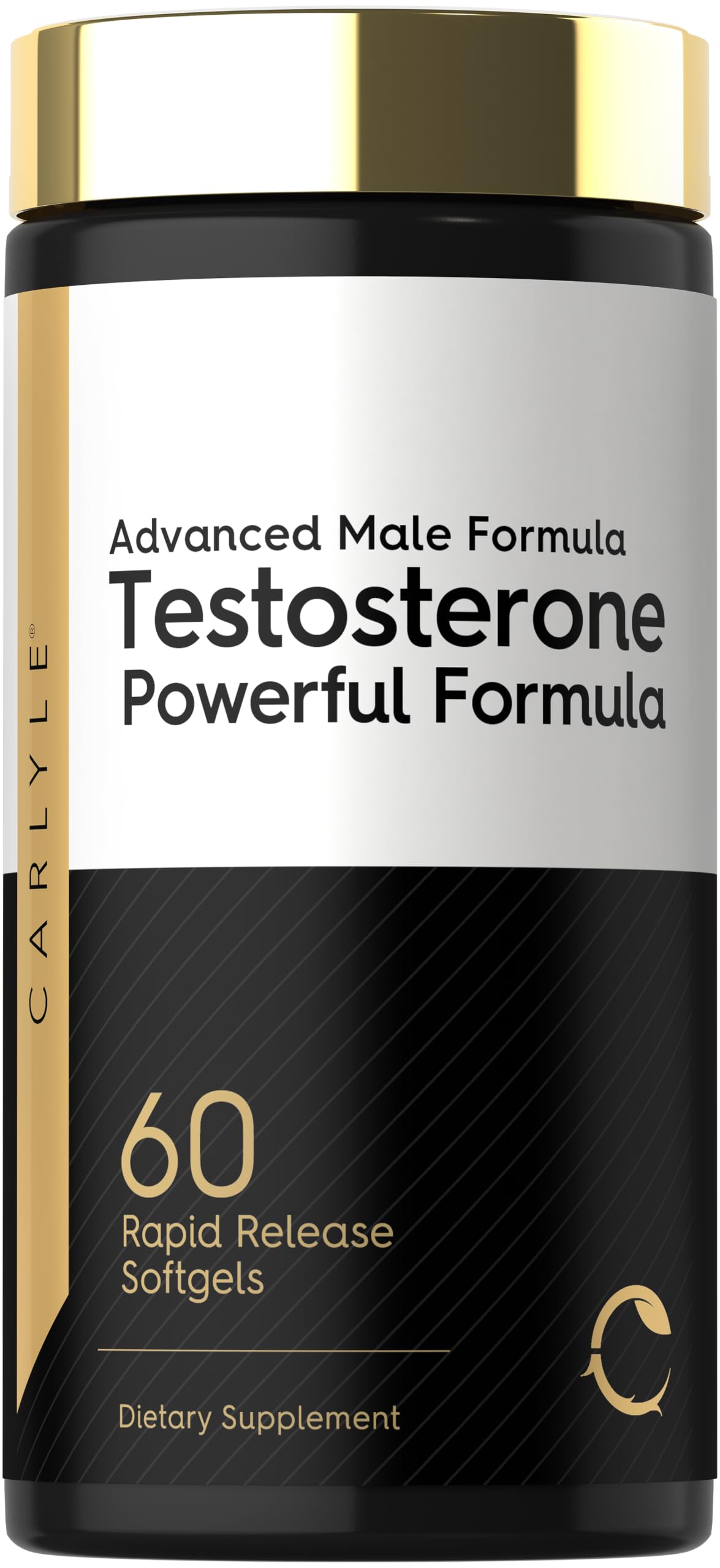 Carlyle Testosterone Supplement for Men | 60 Softgels