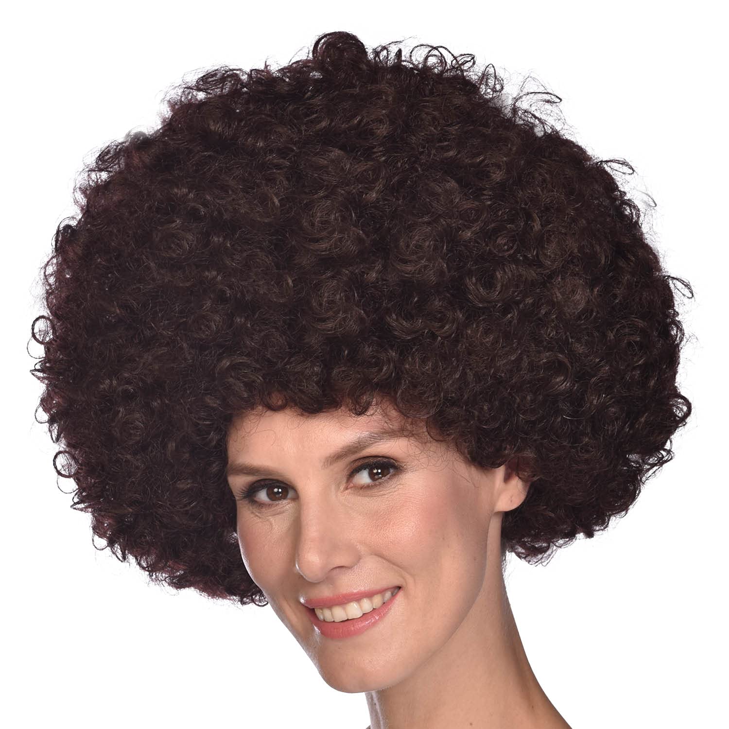 Disco Afro Wig Brown