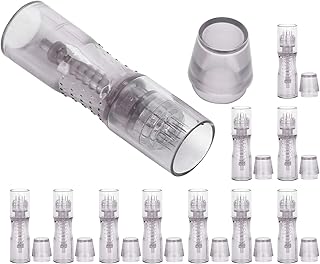 10pcs Microblading Micro Needle - for Free Needles Tattoo Machine Nano Microneedles Electric Skin Rejuvenation Micro Needle Machine Accessory(12 Pin) Tattoo Needles Micro Needle Micro Needle Replacement Micro Needle Machine Accessory