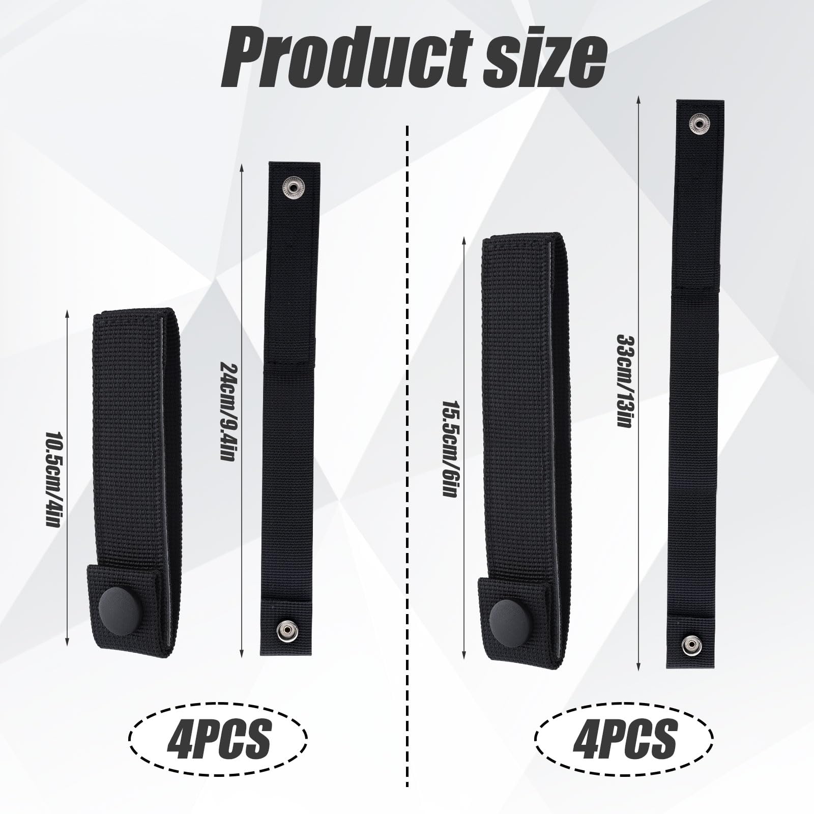 PBTMCD Cinghie Tattiche Molle A Sgancio Rapido Con - Foto 3