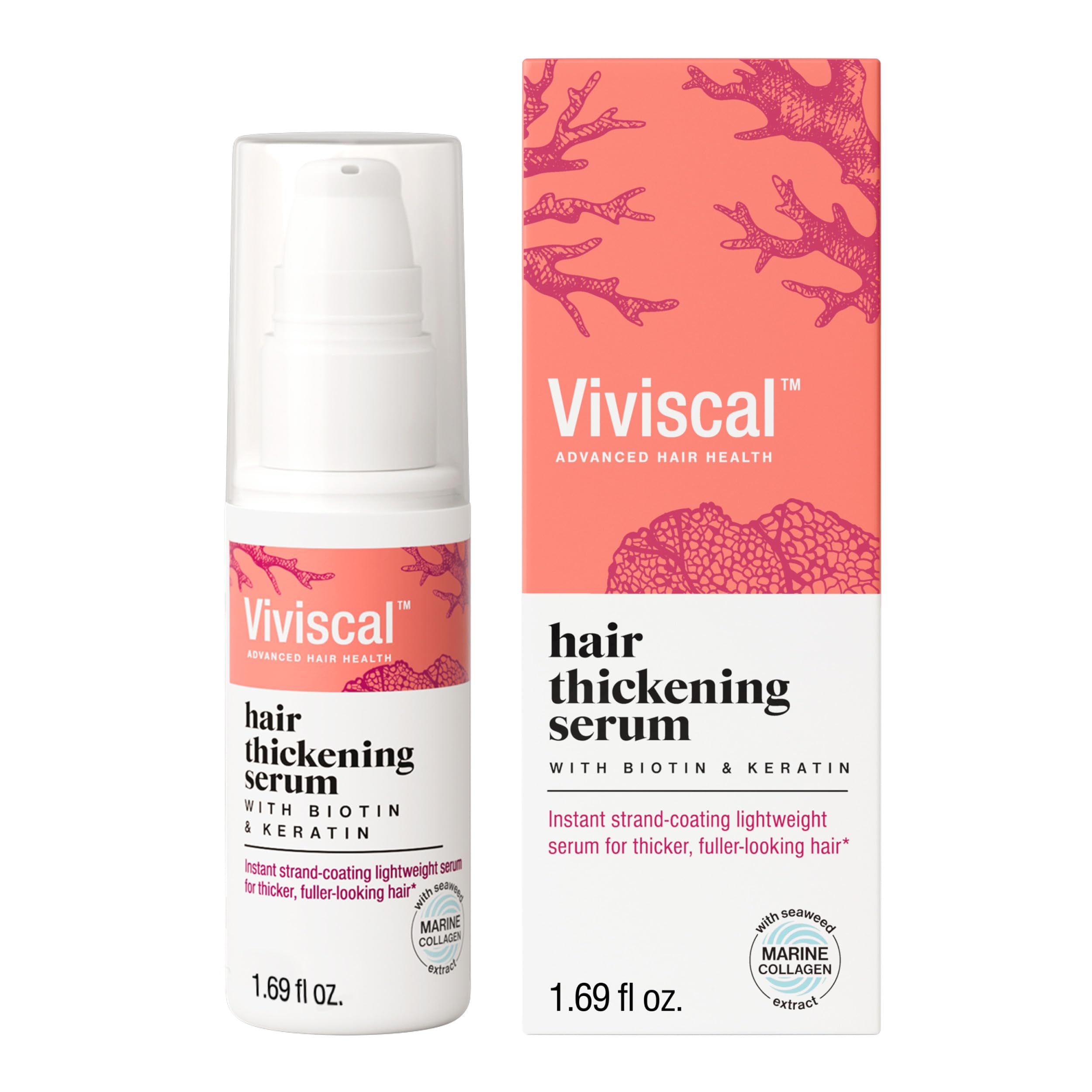Amazon.com : Viviscal Hair Thickening Serum, 1.69 fl oz