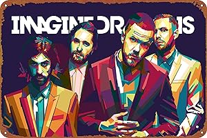 Imagine Dragons Poster: Wpap Indonesia Originalart Vintage Art Wall Decor