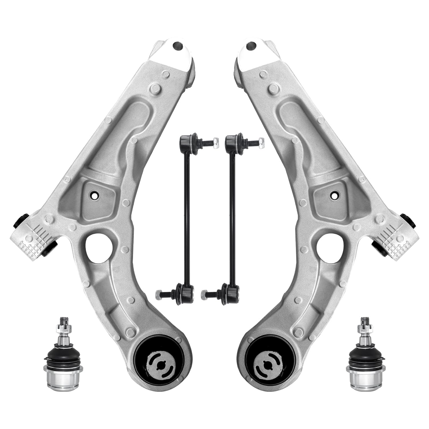 HAWK BROTHER Control Arm, Replacement For Control Arm with Ball Joint Sway Bar Compatible With 2014 Jeep Cherokee 4WD with Off Road Package, 2014-2018