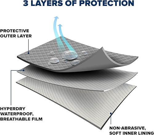 Miniatura 8 de Budge Protector III cubierta de coche de 3 capas de protección moderada contra la intemperie, resistente al agua y al polvo, cubierta de coche para