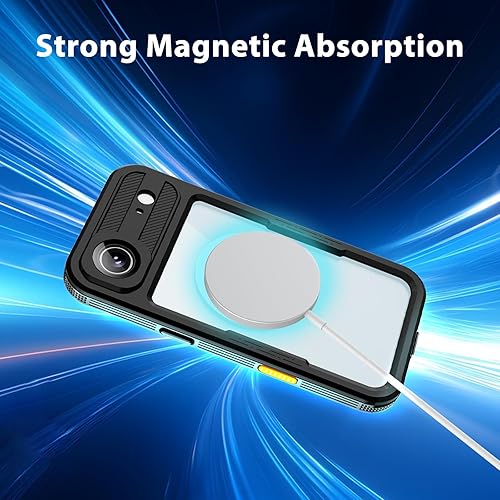 Miniatura 6 de Funda impermeable para iPhone, IP68, a prueba de golpes, a prueba de polvo, con protector de pantalla integrado, funda protectora de cuerpo completo