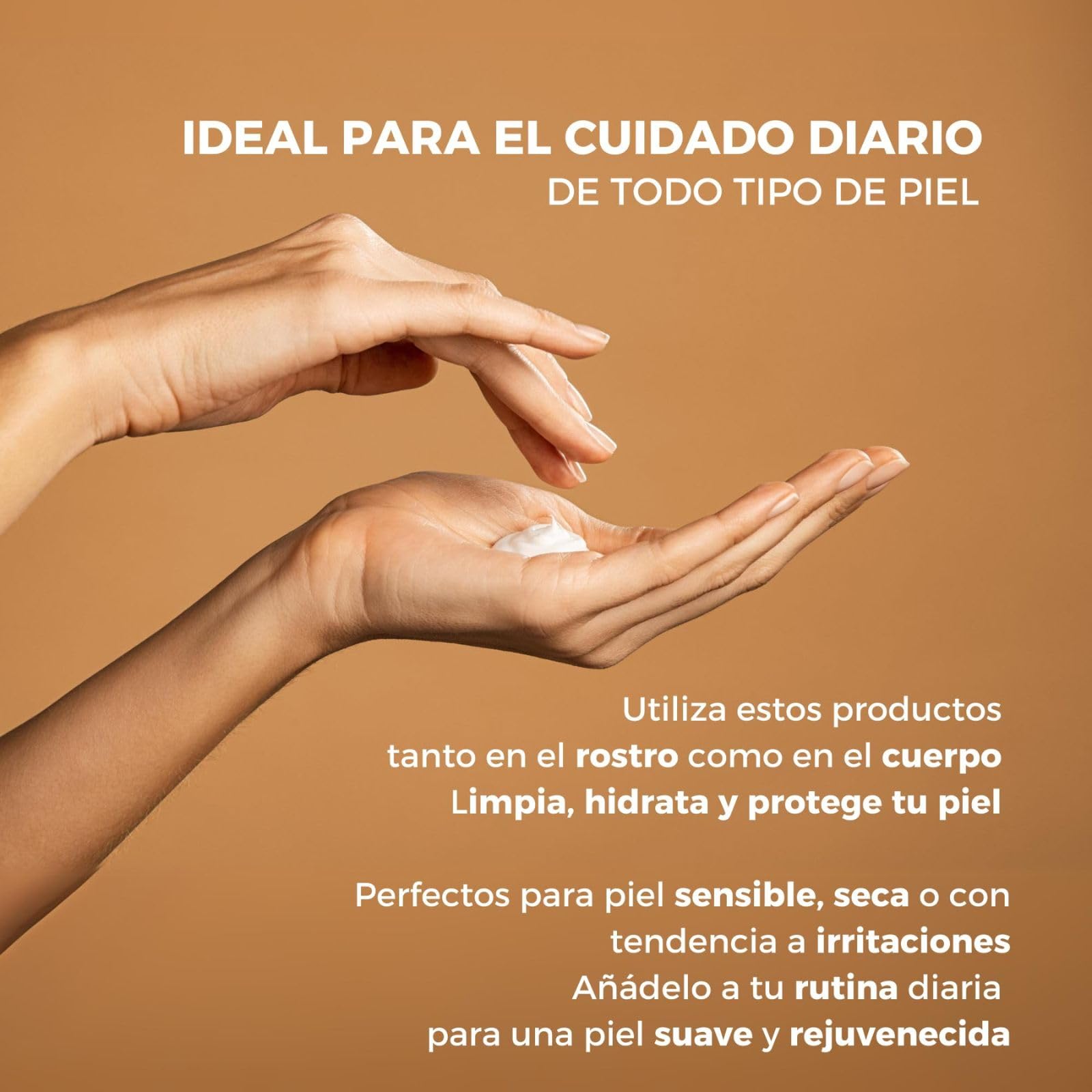 La Chinata Cesta Pequeña Cosmética Nº 1 con AOVE | Pack Cuidado de la Piel con Jabón, Gel de Baño, Crema Hidratante y Crema de Manos y Uñas | Cosmética Natural | Hidratación Piel Sensible | Regalo
