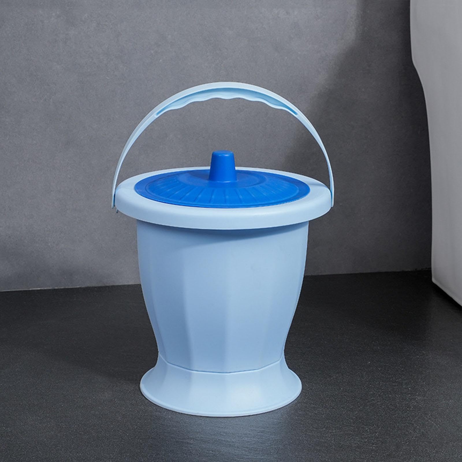 Vaso Da Notte, Sputacchiera, Padella con Coperchio, Padella, Vasino, Orinatoio a Bottiglia, Orinatoio, Vaso Da Notte per Camera Da Letto, Adulti, Anzi, Anello