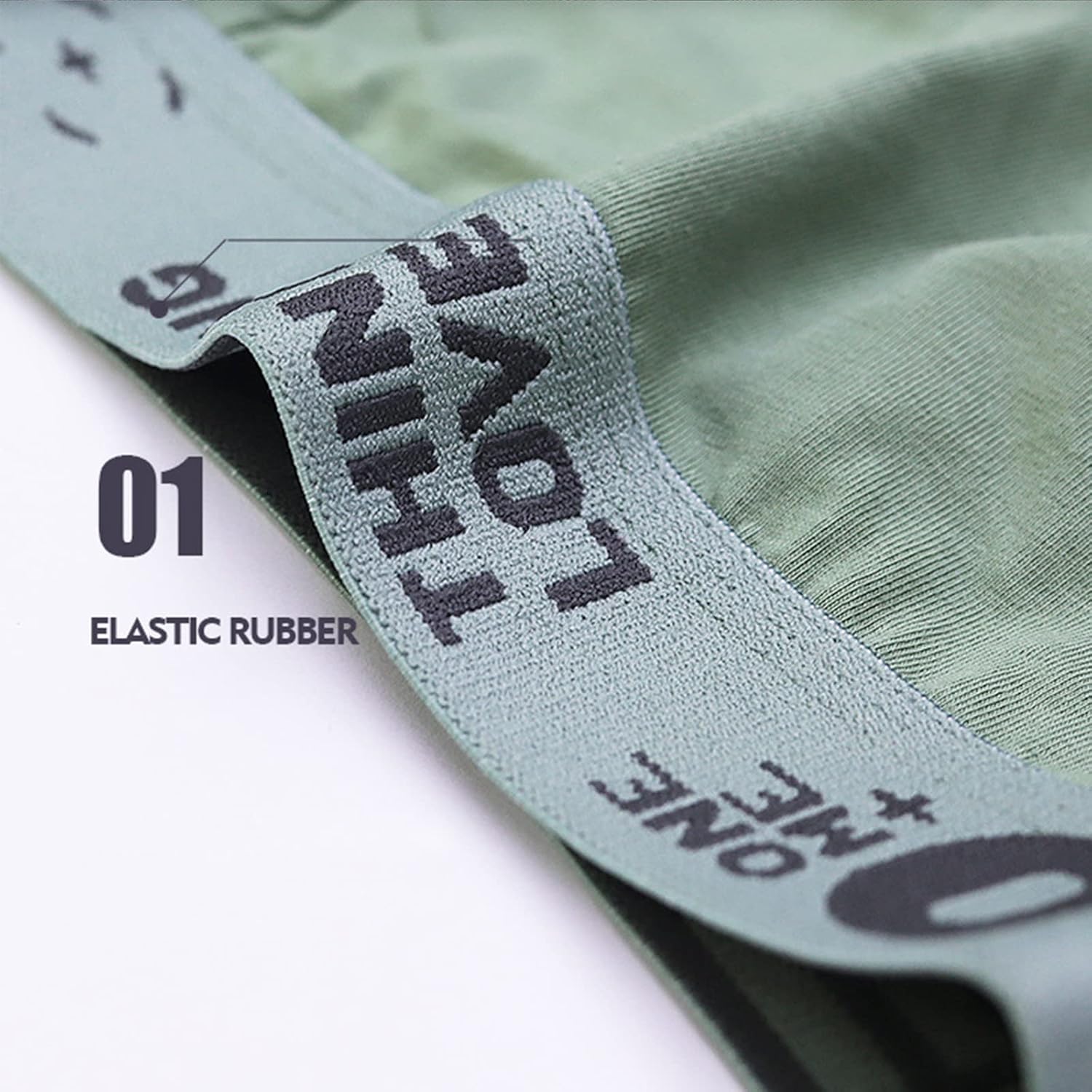 Evankin Mens Cotton Boxer Briefs Soft Cool Underwear Breathable Low Rise Trunks - Image 2