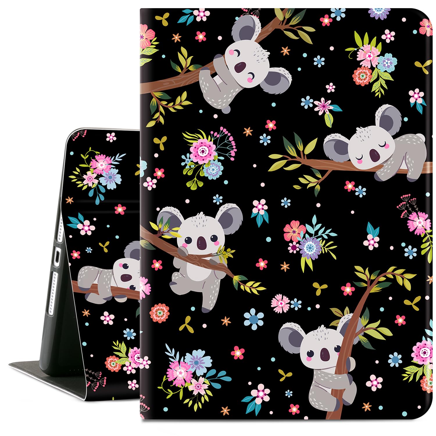 for iPad 9th Generation Case, iPad 8th Generation Case, iPad 7th Generation Cases, iPad 9/8/7 10.2 inch Case for Kids Men Women Multi-Angle View with