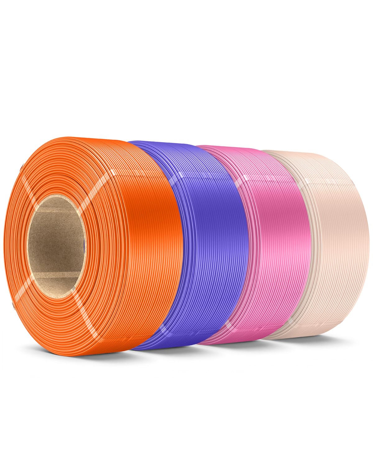SUNLU PLA+ Refill Filament 1.75mm 4KG, Sunny Orange+Lavender Purple+Pink+Beige-image-19