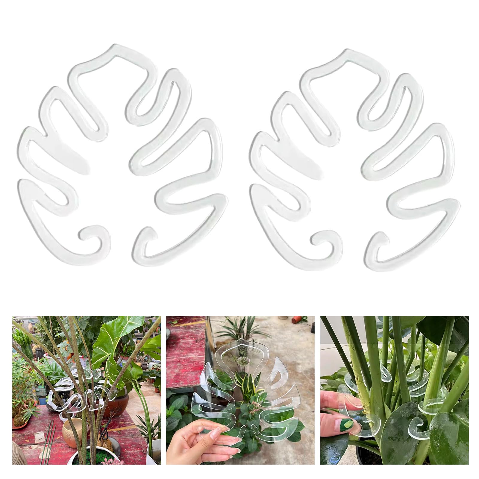 Supporti per Clip Supporto da Giardinaggio Gestione efficiente, Adatti per i Piccoli vasi Che per Le Clip Supporto per Piante in plastica per l ' Agricoltura Larga
