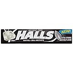 HALLS Relief Max Strength Extra Strong Menthol Throat Drops, 20 Packs of 9 Drops (180 Total)