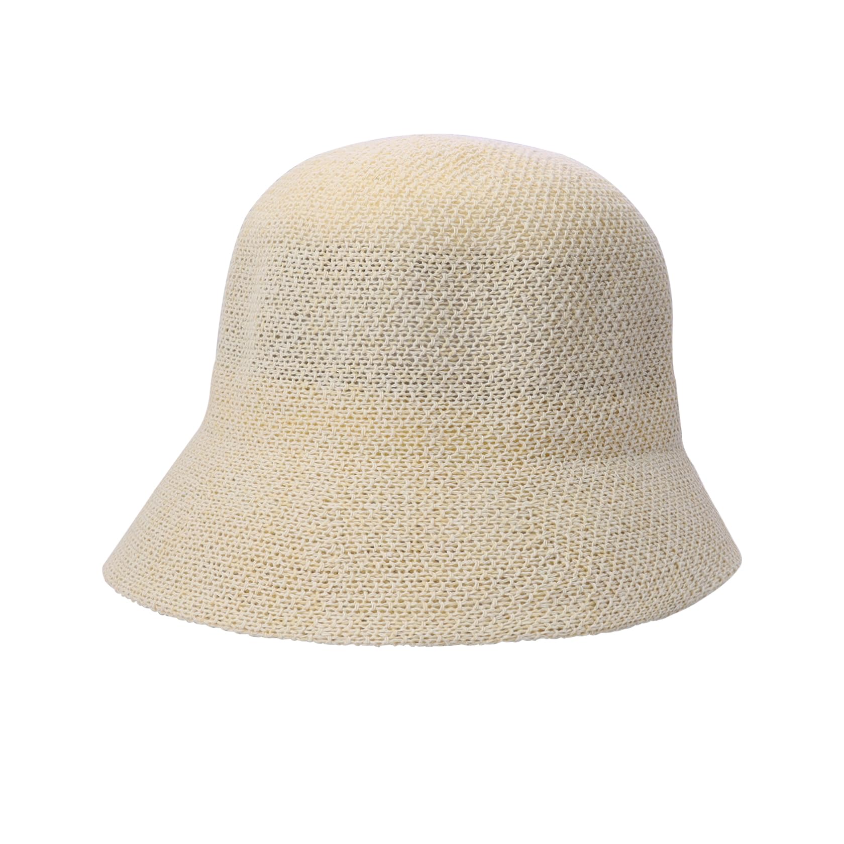 MILAKOO Womens Floppy Stroh Sonnenhut Strand Fischer Eimer H
