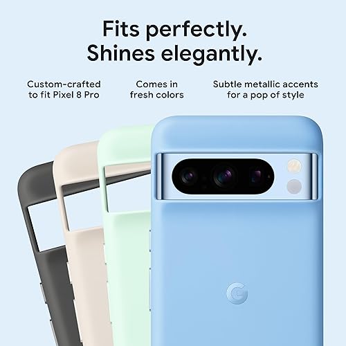 Miniatura 4 de Google Funda Pixel 8 Pro - Protección duradera - Silicona resistente a las manchas - Funda para teléfono Android - Menta