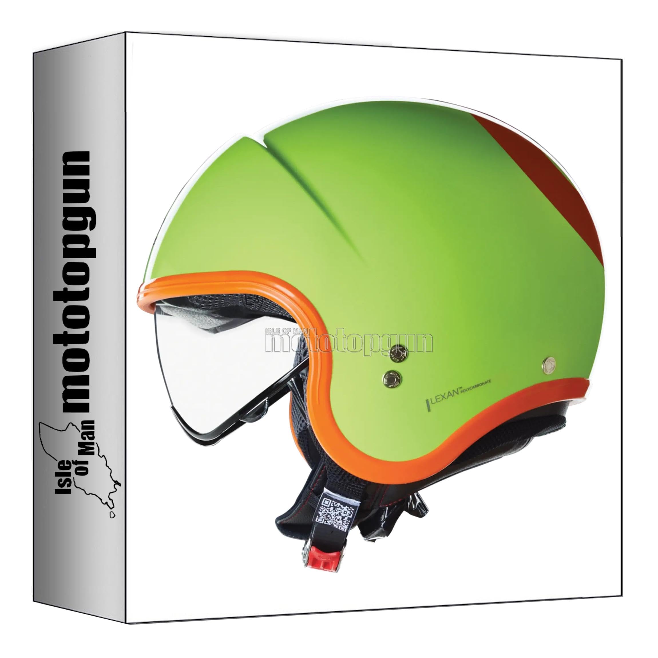 Casque jet Nolan N21 visière protectrice Vert Impulse M - 5