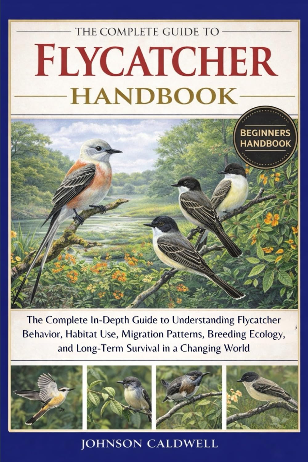 THE COMPLETE GUIDE TO FLYCATCHER HANDBOOK: The Complete In-Depth Guide to Understanding Flycatcher Behavior, Habitat Use, Migration Patterns, Breeding ... and Long-Term Survival in a Changing World