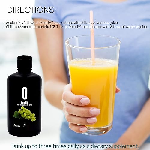 Miniatura 3 de Omnitrition Paquete de 2 productos: el "paquete AM y PM" incluye vitamina líquida Omni IV con glucosamina y OmniTrim Nite Lite