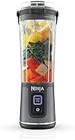 Vista 39 de Ninja BC151EM Blast Licuadora Portátil, Sin Cable, Recipiente de 18oz, Licuadora Personal para Batidos y Licuados, Libre de BPA, Tapa Hermética