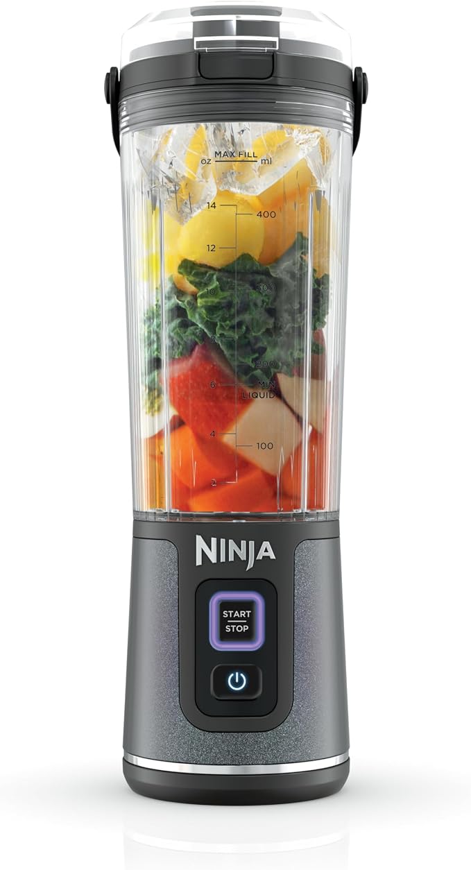 Ninja Blast Portable Blender, Cordless, 18oz. Vessel, Personal Blender for