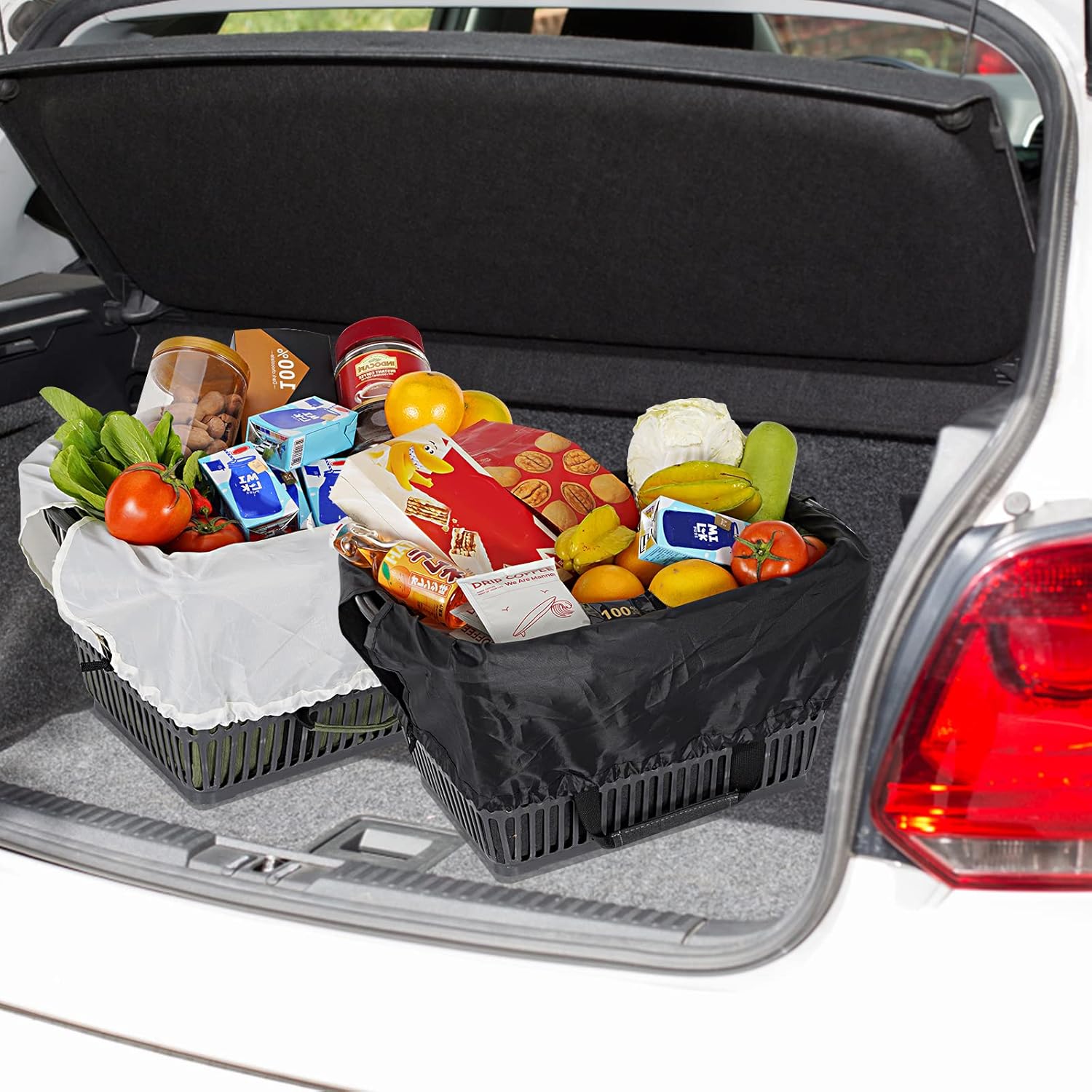 [GhvyenntteS] エコバッグ 大容量 巾着付 買い物バッグ 折りたたみ式 買い物袋 軽量 買い物かご 耐久性 繰り返し使える ショッピングバッグ