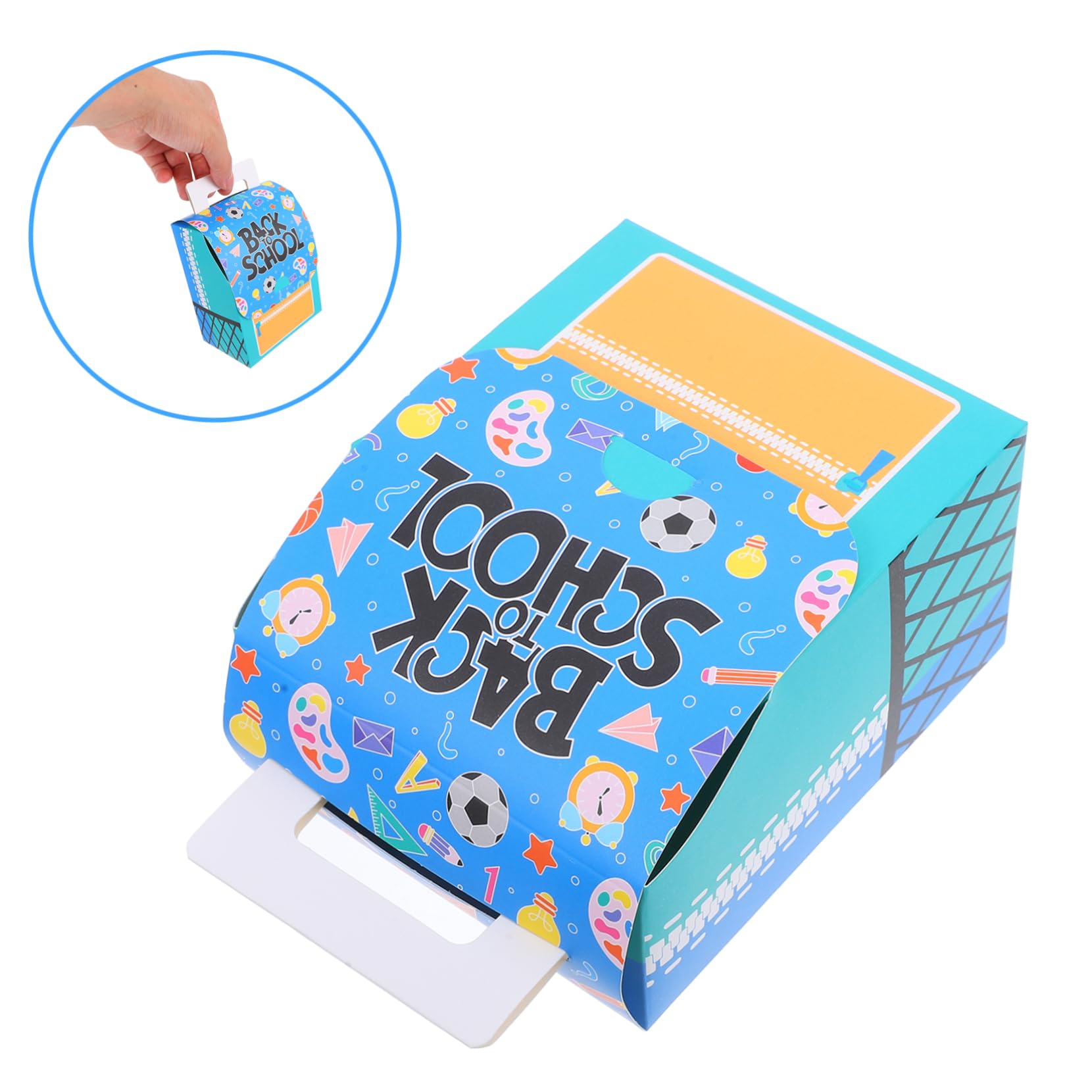 20pezzi Scatole per Caramelle di Carta Scatole Regalo per Ritorno Scuola Contenitori per Dolcetti per Bomboniere Porta Caramelle per Feste