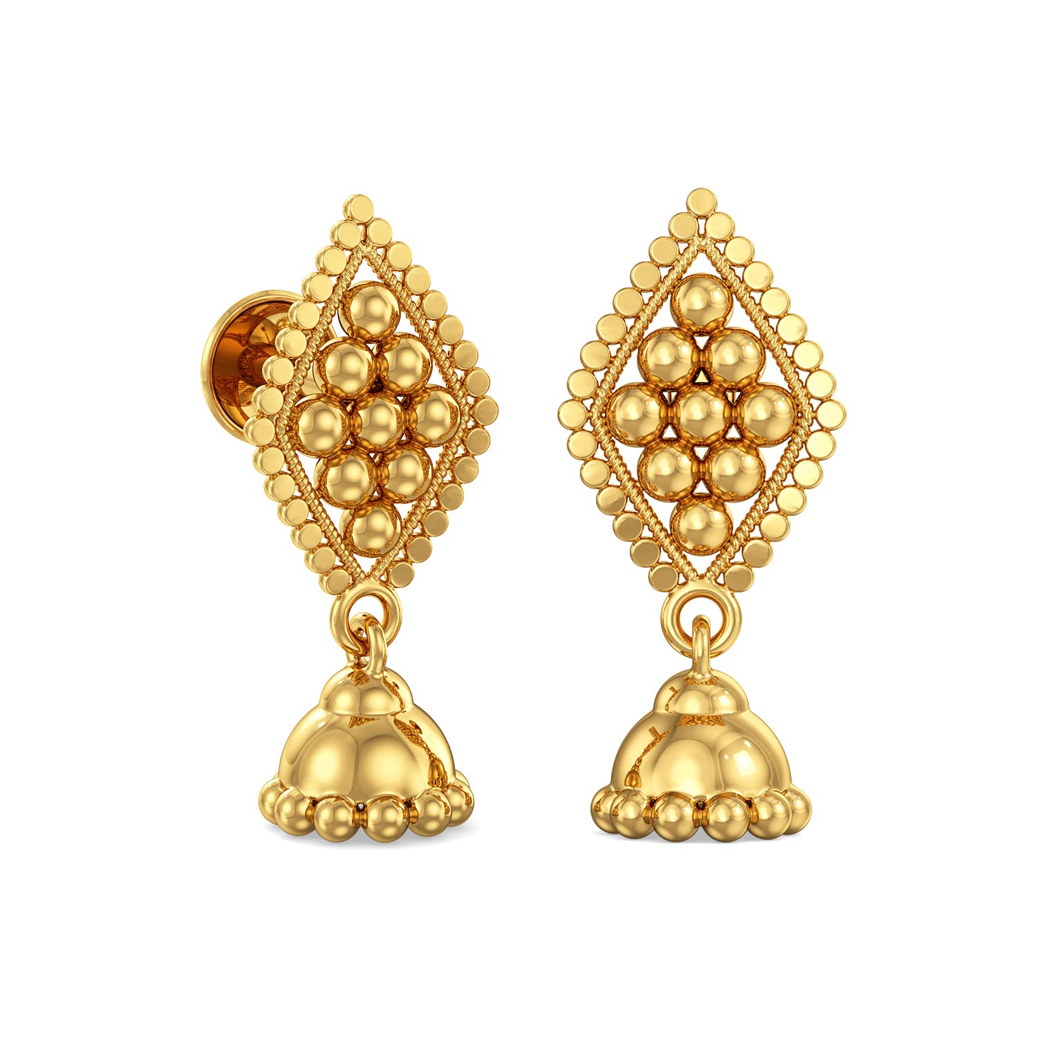 Joyalukkas 22KT Yellow Gold Drop Earrings for Girls (B0714LMTYM) Amazon Price History, Amazon Price Tracker