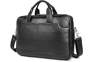 Durable Leather Laptop Briefcase: The Epitome of Professional Style