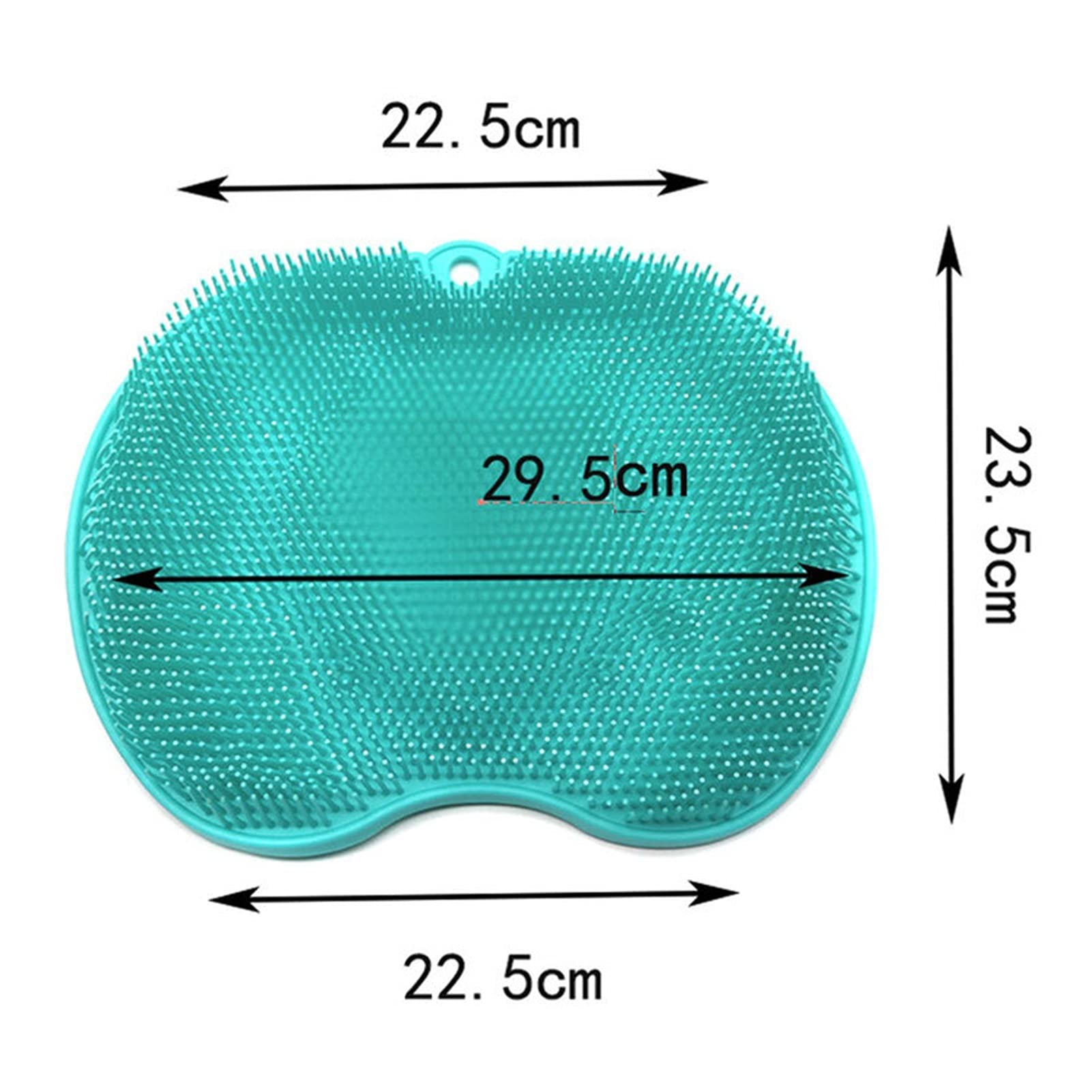 Ducha Silicona Cepillo para Lavar los pies Limpieza de pies para baño Almohadilla de Masaje Alfombrilla para baño Ducha de Masaje Apto para pies Alfombrilla de baño Antideslizante Almohadill