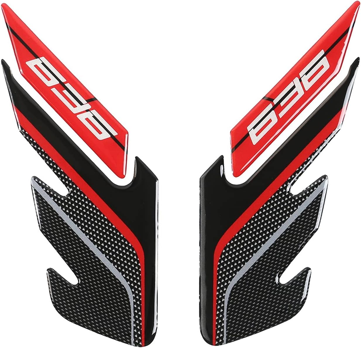 Amazon.co.jp 燃料タンクプロテクター For カワサキ 用 ZX6R ZX6R 636 3D レジンプロテクタータンクパッド用