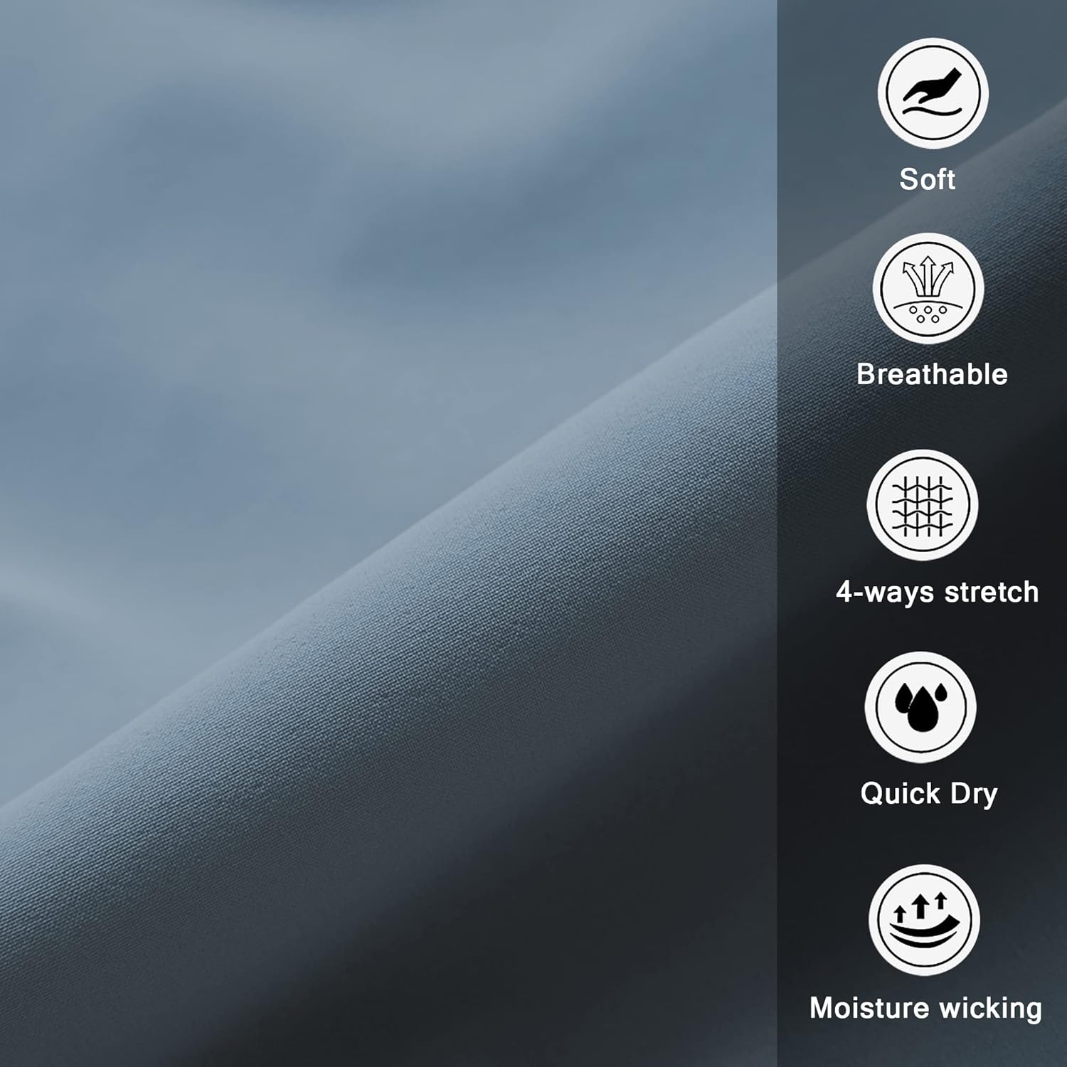 Men's Gym Shorts Sports Quick Dry Workout Running or Casual Training Short with Zipper Pockets - Image 6