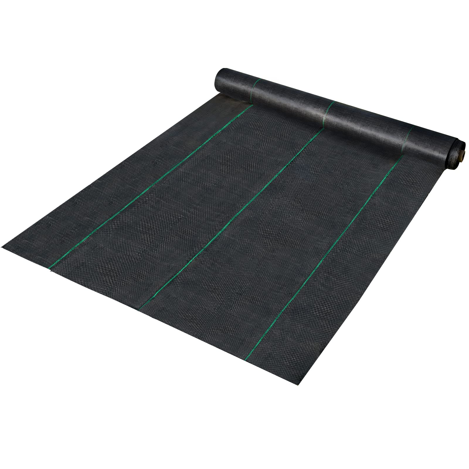 VEVOR Tela tessuta da giardino, 91,4 m x 1,83 m, tessuto anti-erba, 17,8 kg, per vialetti delle terrazze, impedendo le erbacce e ideale anche per i vialetti degli orti