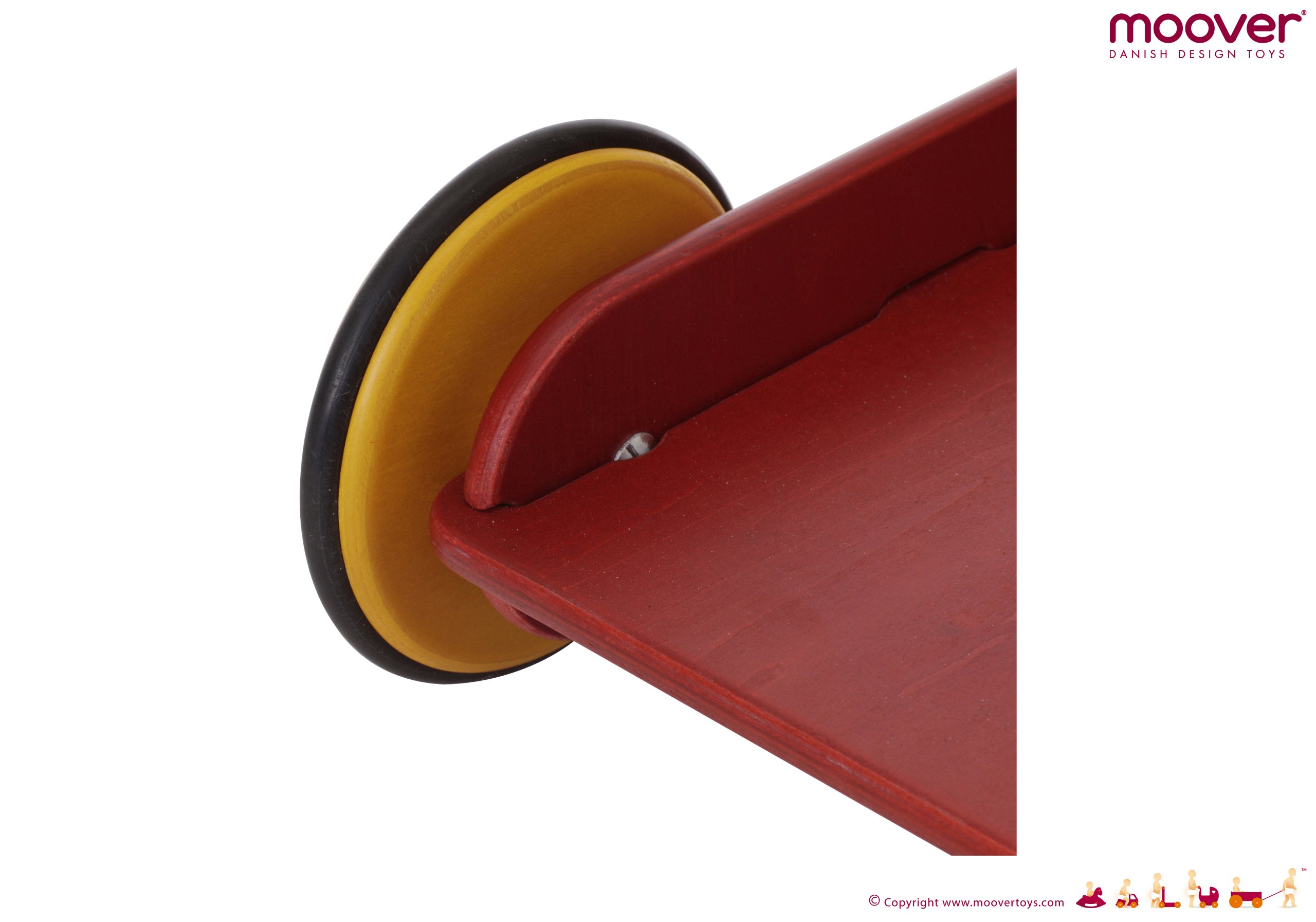 MOOVER Primi passi legno naturale