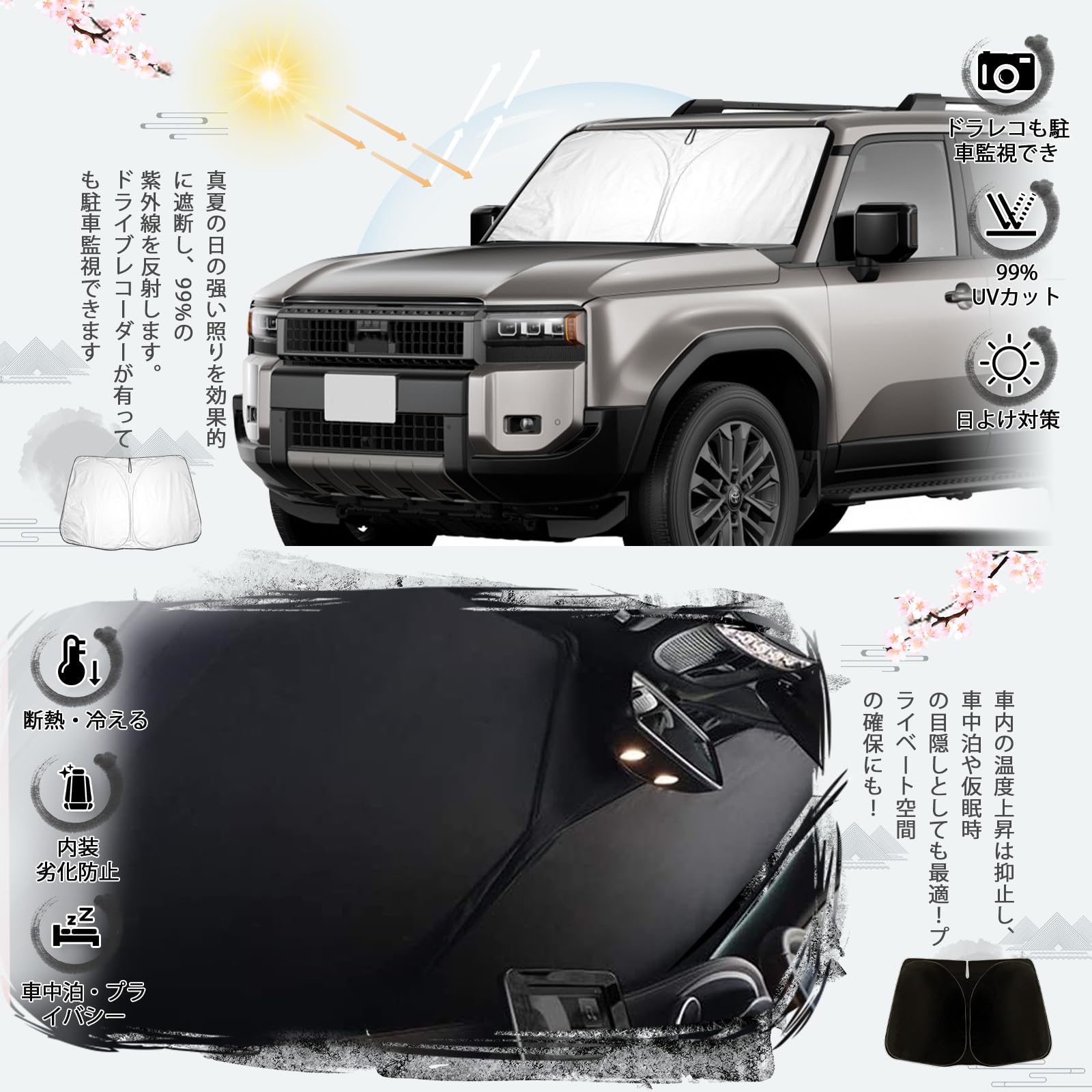 Amazon.co.jp: ruiya 2024新型 トヨタ ランドクルーザー250 ランクル 